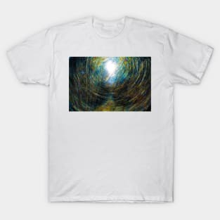 Abstract Metal T-Shirt